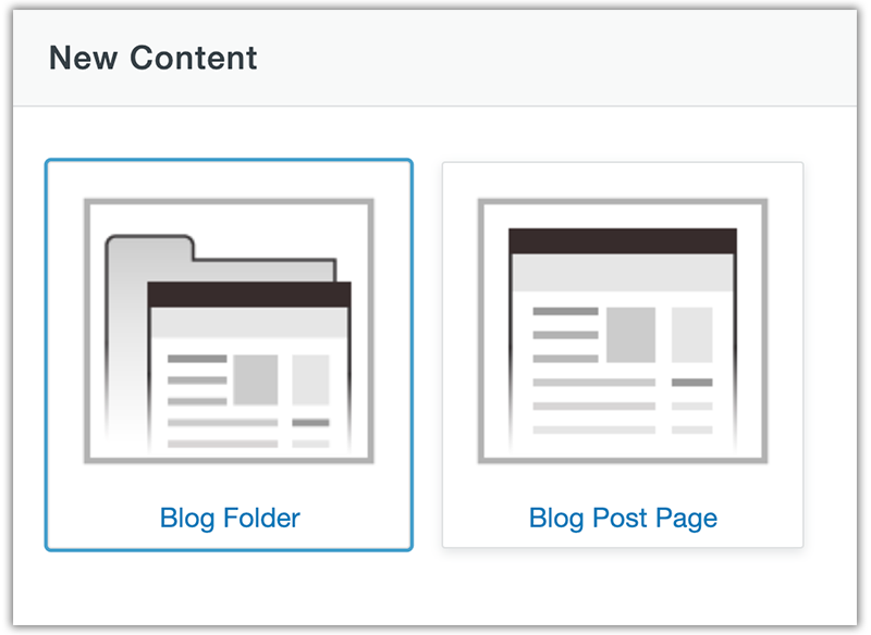 blog options