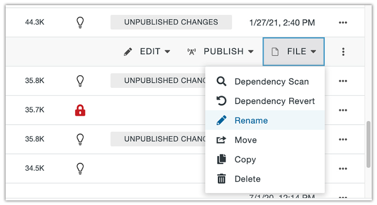 file rename