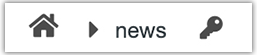 breadcrumb of news directory