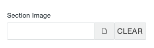 section color dropdown