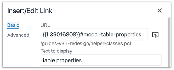 external link with modal