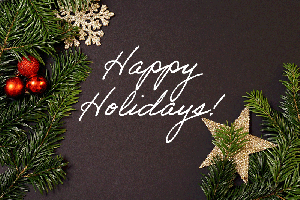 Happy Holidays from Web Support & Usability
