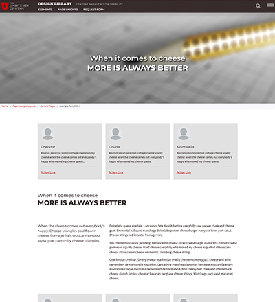 example 4 thumb layout
